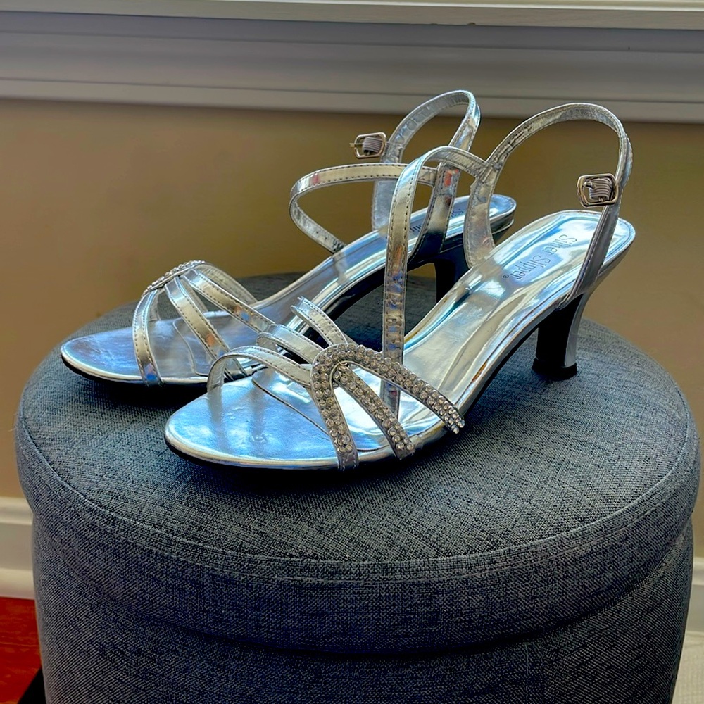 Silver Belle Petite Formal Heels